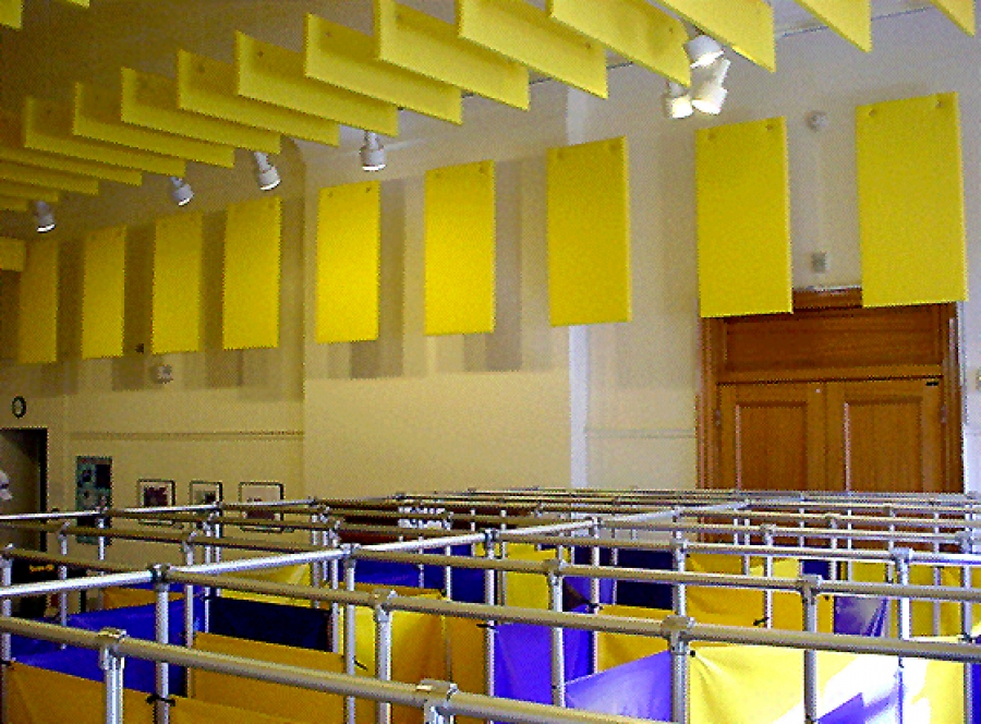 Pvc Acoustic Panel Baffle Sound Absorbing Panels