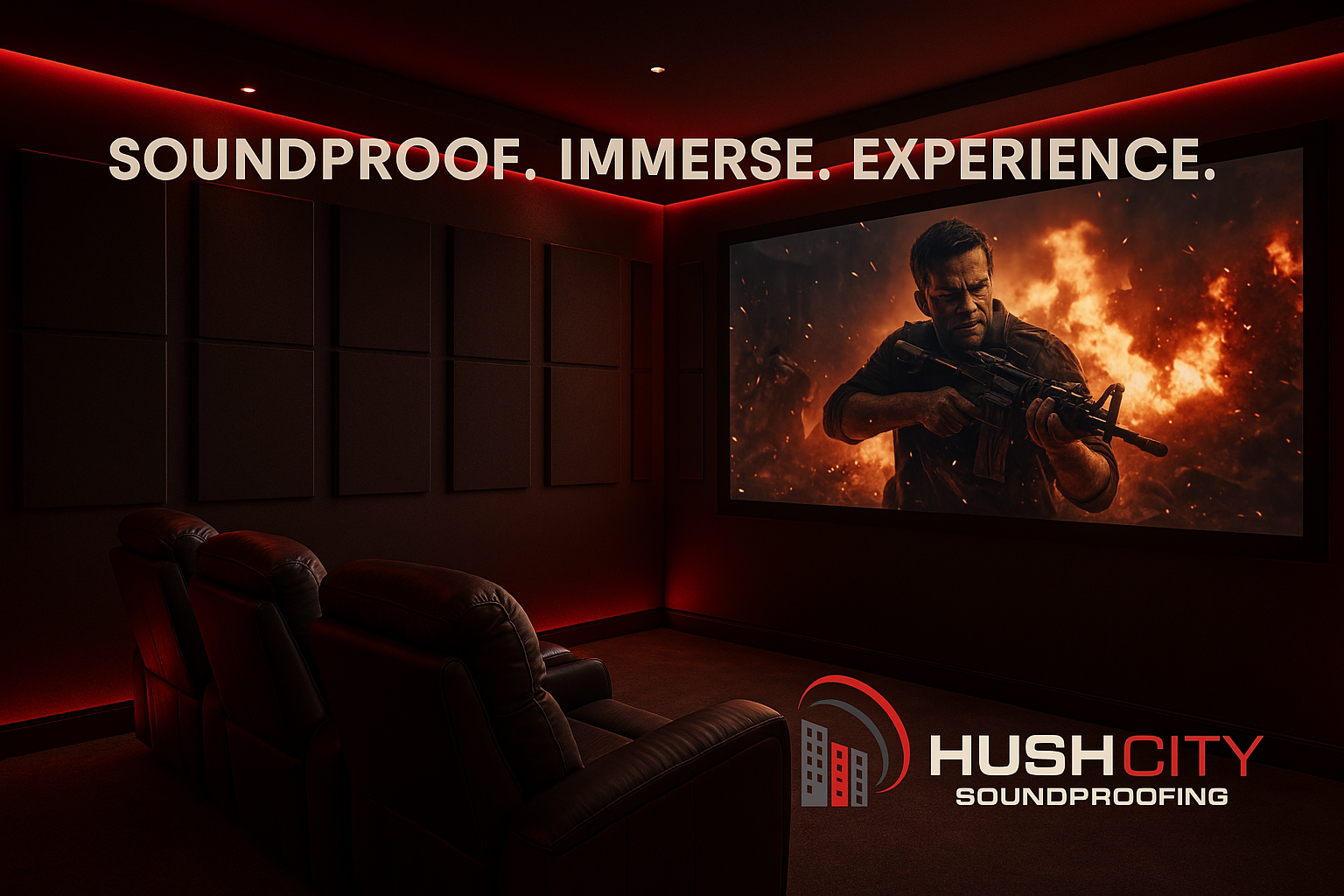 Acoustic treatment for home theater